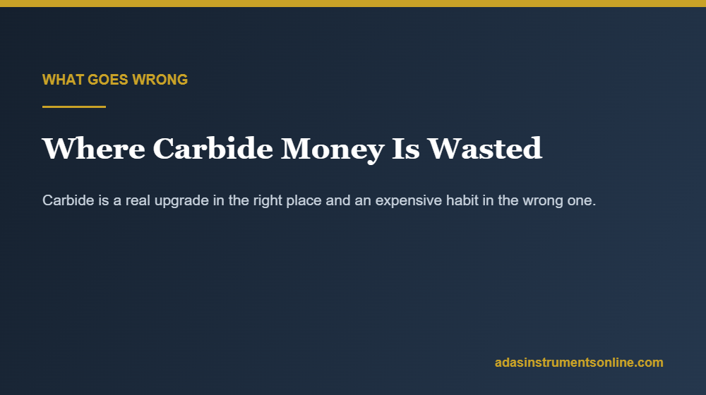 tungsten carbide surgical instruments what goes wrong guide from Adas Instruments
